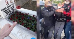 Şehit mezarına hem işeyen, hem de pkk yazan terörist sevici tahliye edildi