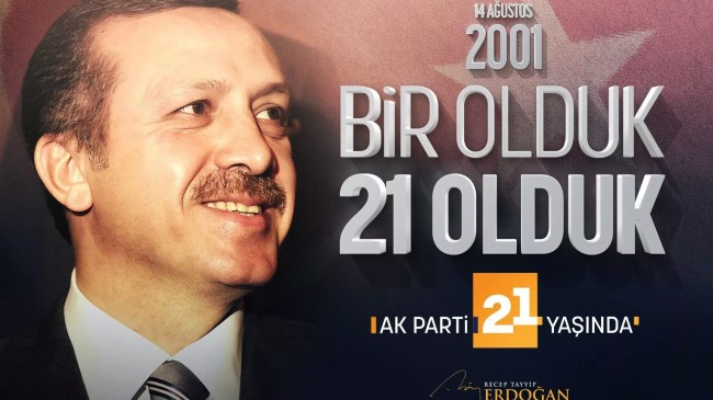 Erdoğan’dan AK Parti paylaşımı