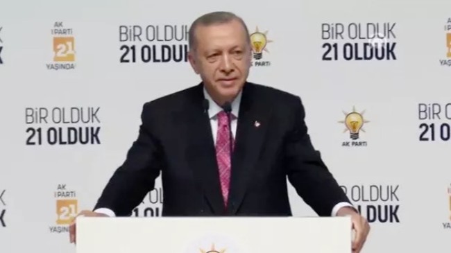 Erdoğan “Kutlu mücadelemizi 2023 seçimlerini de kazanarak taçlandıracağız”