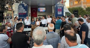 AK Parti İstanbul’un “Yüz Yüze 100 Gün” programı Tuzla’da devam etti