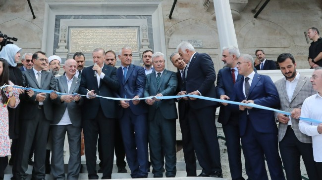 Cumhurbaşkanı Erdoğan, Ayazma Camii’nin açılışını yaptı