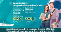 Sancaktepe Belediye Başkanı Döğücü’den üniversiteyi kazanan gençlere müjde
