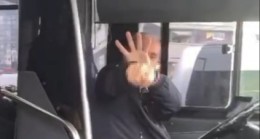 İETT şoföründen kendisine adres soran kadın yolcuya ahlaksızca el hareketi