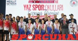 Kağıthane Belediyesi yaz spor okullarında 10 bin şampiyon adayı yetiştirdi