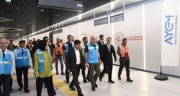 Karaismailoğlu, Pendik-Sabiha Gökçen Metro Hattında incelemelerde bulundu
