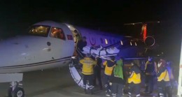Bartın’da patlamada yaralanan 6 kişi ambulans uçakla Başakşehir Çam ve Sakura Şehir Hastanesi’ne sevk edildi