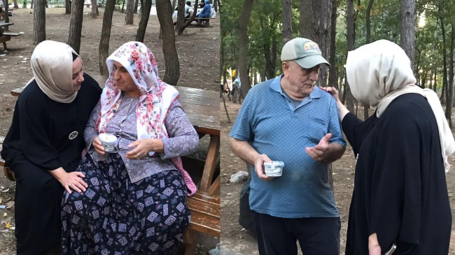 AK Kadın Çekmeköy, yaşlıları ziyaret ederek gönüllerini fethetti