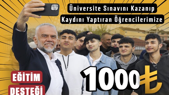 Çekmeköy Belediyesi’nin ‘Eğitim Desteği’ için son başvuru tarihi 7 Ekim