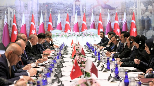 Türkiye ile Katar arasında 11 anlaşma