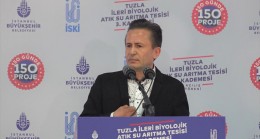Tuzla Belediye Başkanı Şadi Yazıcı’ya İSKİ atık su arıtma tesisi açılışında saldırı