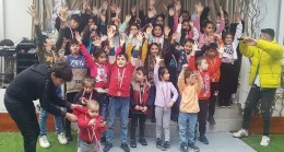 Beykozlu çocuklar, Kids Land Parkı’nda doyasıya eğlendi