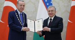 Cumhurbaşkanı Erdoğan’a Özbekistan’da Yüksek Düzeyli ‘İmam Buhari Nişanı’ verildi