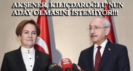 Akşener, “İmamoğlu değil de Kılıçdaroğlu aday olursa bu şarkı burada biter!”