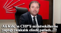 Ali Kılıç, Maltepelilerin parasıyla CHP’li milletvekillerine ayakkabı aldı