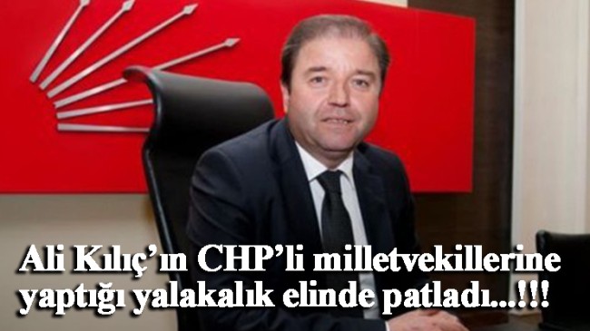 Ali Kılıç, Maltepelilerin parasıyla CHP’li milletvekillerine ayakkabı aldı