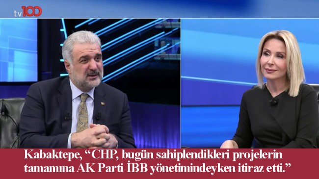 Kabaktepe, “Bu Pazar seçim olsa CHP ve İmamoğlu İstanbul’u tekrar kazanamaz”