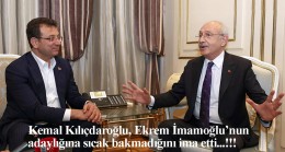 Kemal Kılıçdaroğlu, Ekrem İmamoğlu’na, “16 milyona hizmete devam et” dedi