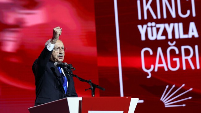 Kemal Kılıçdaroğlu, ‘İkinci Yüzyıla Çağrı’ için 85 milyona seslendi