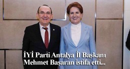 Mehmet Başaran istifa etti