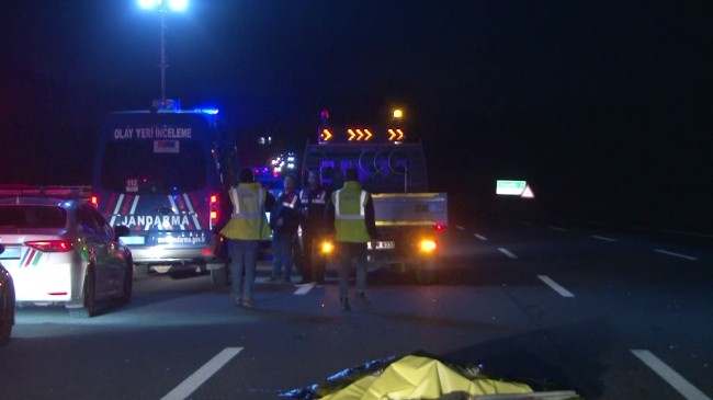 Kuzey Marmara Otoyolu’nda feci kaza: 1 ölü, 2 yaralı