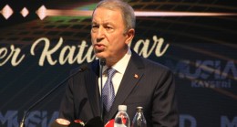 Bakan Akar: ‘Haince yapılan eylemlere karşı, ahlaksızlara karşı, Kur’an yakan şerefsizlere karşı Türkiye var’