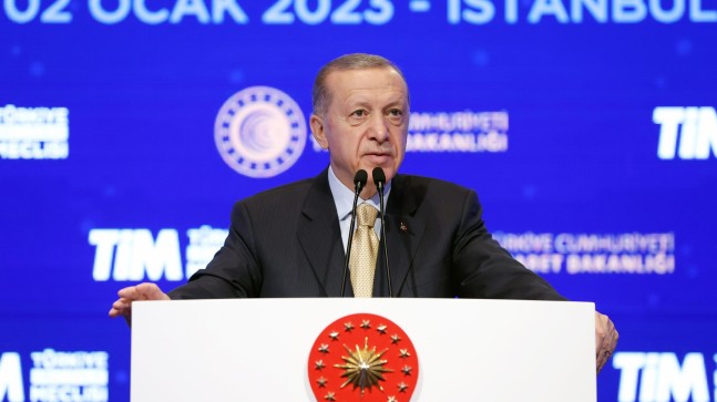 Erdoğan: “2022 ihracatımız 254.2 milyar dolar olarak gerçekleşmiştir”
