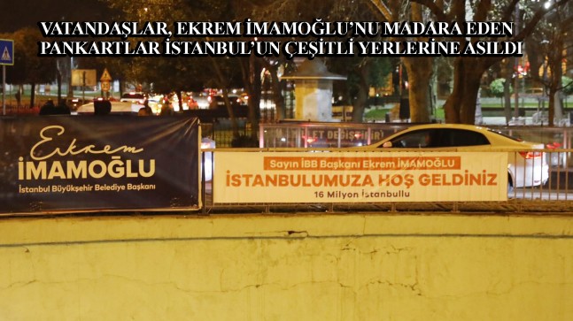 İmamoğlu, İstanbul’umuza hoş geldiniz!