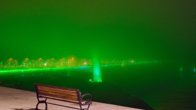 İstanbul’da etkili olan sis, güzel görüntülere büründü