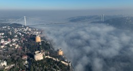 İstanbul’da muhteşem sis görüntüleri