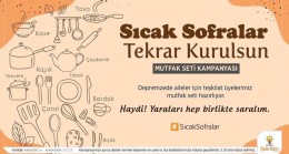 AK Parti’li kadınlardan depremzedelere mutfak seti kampanyası