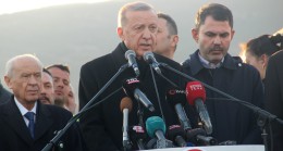 Cumhurbaşkanı Erdoğan, “Deprem haberini alır almaz devletimizin tüm imkanlarını harekete geçirdik”