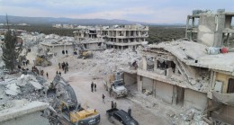 Depremin büyük yıkıma yol açtığı Suriye’de de durum ağır