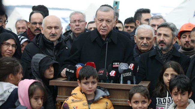 Erdoğan, “Bu işin istismarını yapan soysuzlara bu millet gereken cevabı inşallah gereken zamanda verecektir”