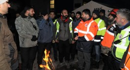 Kağıthane Belediye Başkanı Mevlüt Öztekin deprem bölgesinde