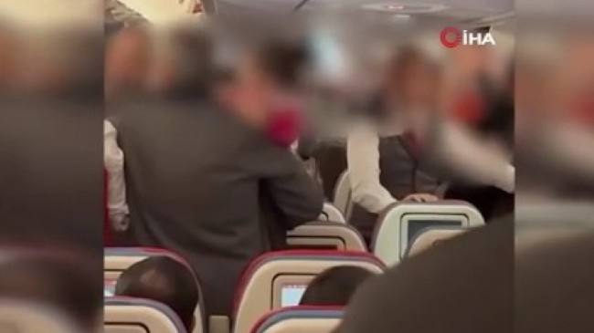 THY Zürih, İstanbul seferini yapan yolcu uçağında kavga çıktı