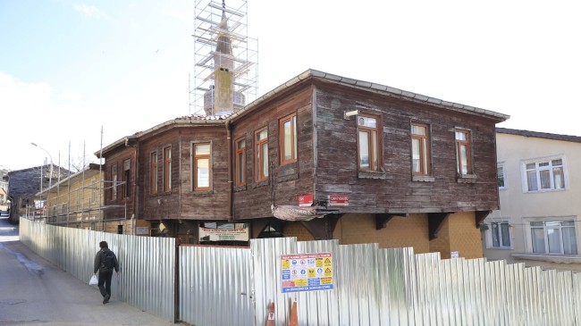 Şile’de tarihi Hacı Osmanağa Camii’nin restorasyon çalışmaları başladı