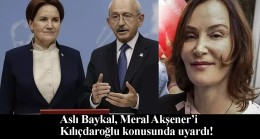 Aslı Baykal, Kemal Kılıçdaroğlu’na ağır sözler söyledi