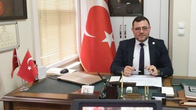 Düğmeciler Mahalle Muhtarı Süleyman Özcan, milletvekili aday adayı oldu