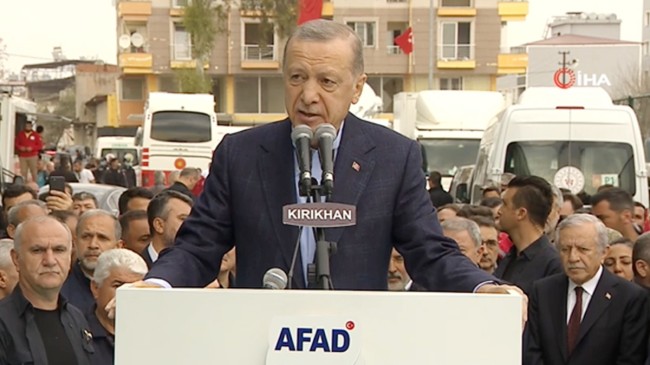 Erdoğan, “Kılıçdaroğlu’nun işi gücü yalan, başka sermayesi yok”