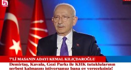 Kemal Kılıçdaroğlu, serbest bırakacağı terörist listesini açıkladı
