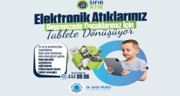 Tuzla Belediyesi’nden deprem bölgesindeki çocuklar için tablet kampanyası