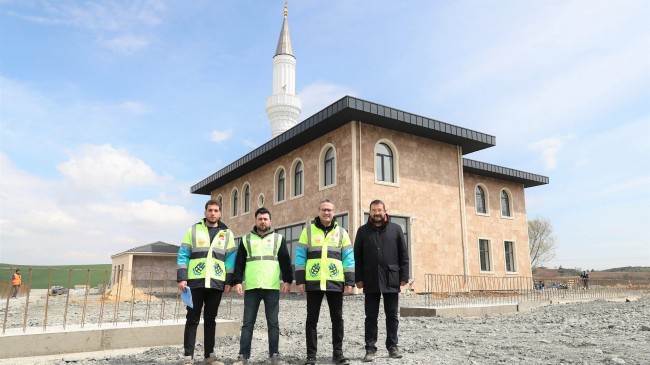 Başakşehirliler, Estonşehir Camii’nin açılışı için gün sayıyor