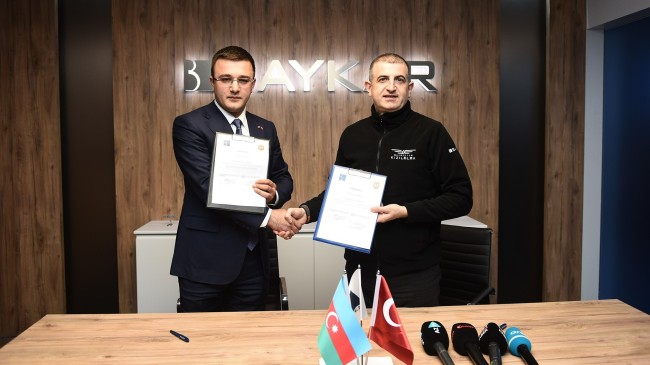 Baykar ile Azerbaycan arasında iyi niyet protokolü imzalandı