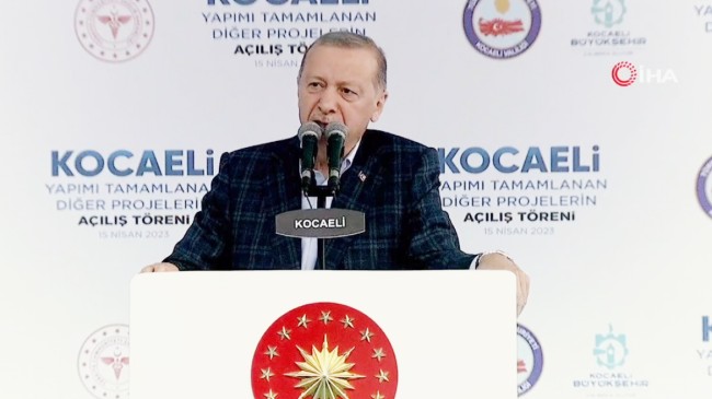 Cumhurbaşkanı Erdoğan “7’li bir masa kurdular ve PKK’sından, FETÖ’süne tüm terör örgütleriyle anlaştılar”