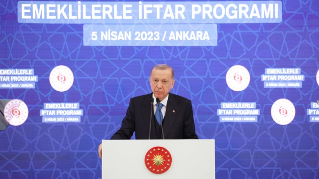 Cumhurbaşkanı Erdoğan, “Kılıçdaroğlu emeklilerimiz üzerinden istismar siyaseti yürütmeye çalışıyor”
