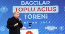 Cumhurbaşkanı Erdoğan, Kılıçdaroğlu ve Akşener’i Bağcılar’dan eleştirdi