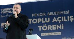Cumhurbaşkanı Erdoğan, Pendik’ten önemli açıklamalarda bulundu