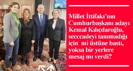 Mücahid Kemal Kılıçdaroğlu, seccadeye anlını değil de ayaklarını koydu!