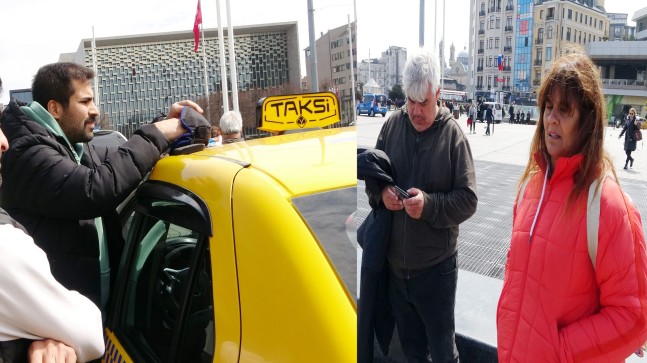 Taksi şoförünün istediği fahiş fiyat yüzünden aracı ve ehliyetine el konuldu
