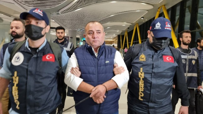 Tosuncuk Mehmet Aydın’ın sağ kolu Osman Naim Kaya Türkiye’ye getirildi